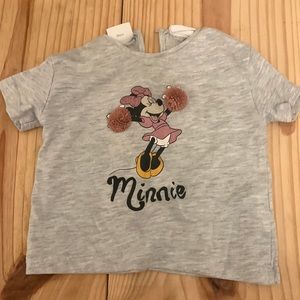 Zara baby Minnie shirt